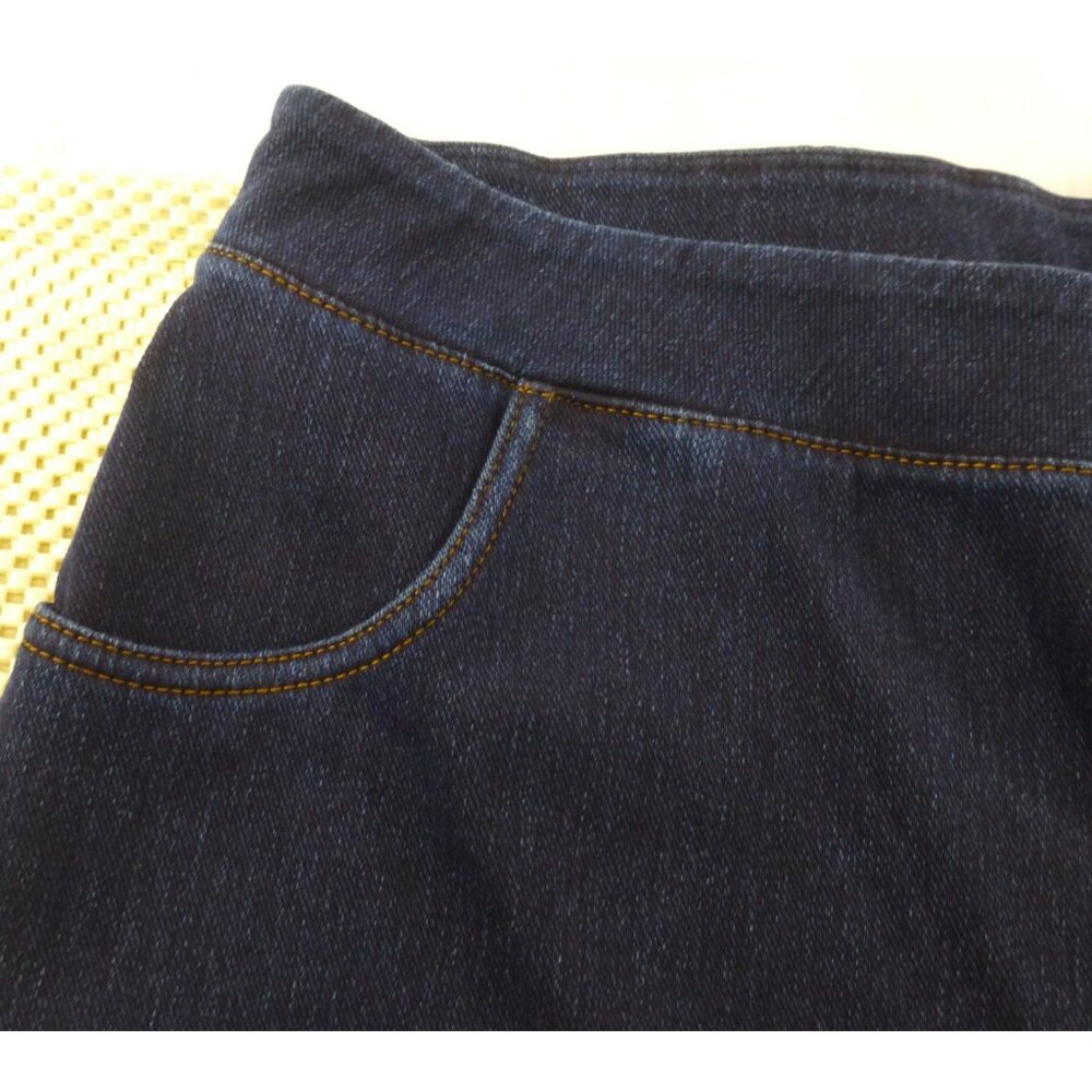 NWT Women With Control Blue Stretch Jeans With Tummy Control & Shape Enhancing P - Picture 8 of 16
